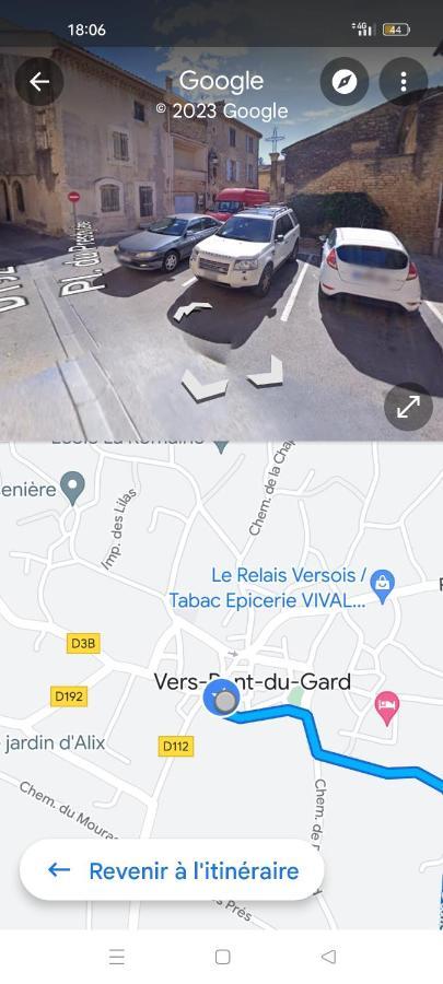 Maison De Village Familiale Pont Du Gard, Toit Terrasse, Barbecue, Fibre Vers Pont du Gard Exterior photo